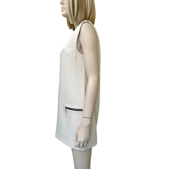 Rachel Roy Shift Dress with Seam Stitching Detail Large zippered pockets S-M - Picture 5 of 16
